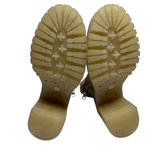 NWOT Free People Jack Zip Ankle Bootie Blush - Picture 13 of 15